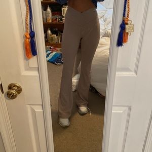 Crossover Flare Leggings